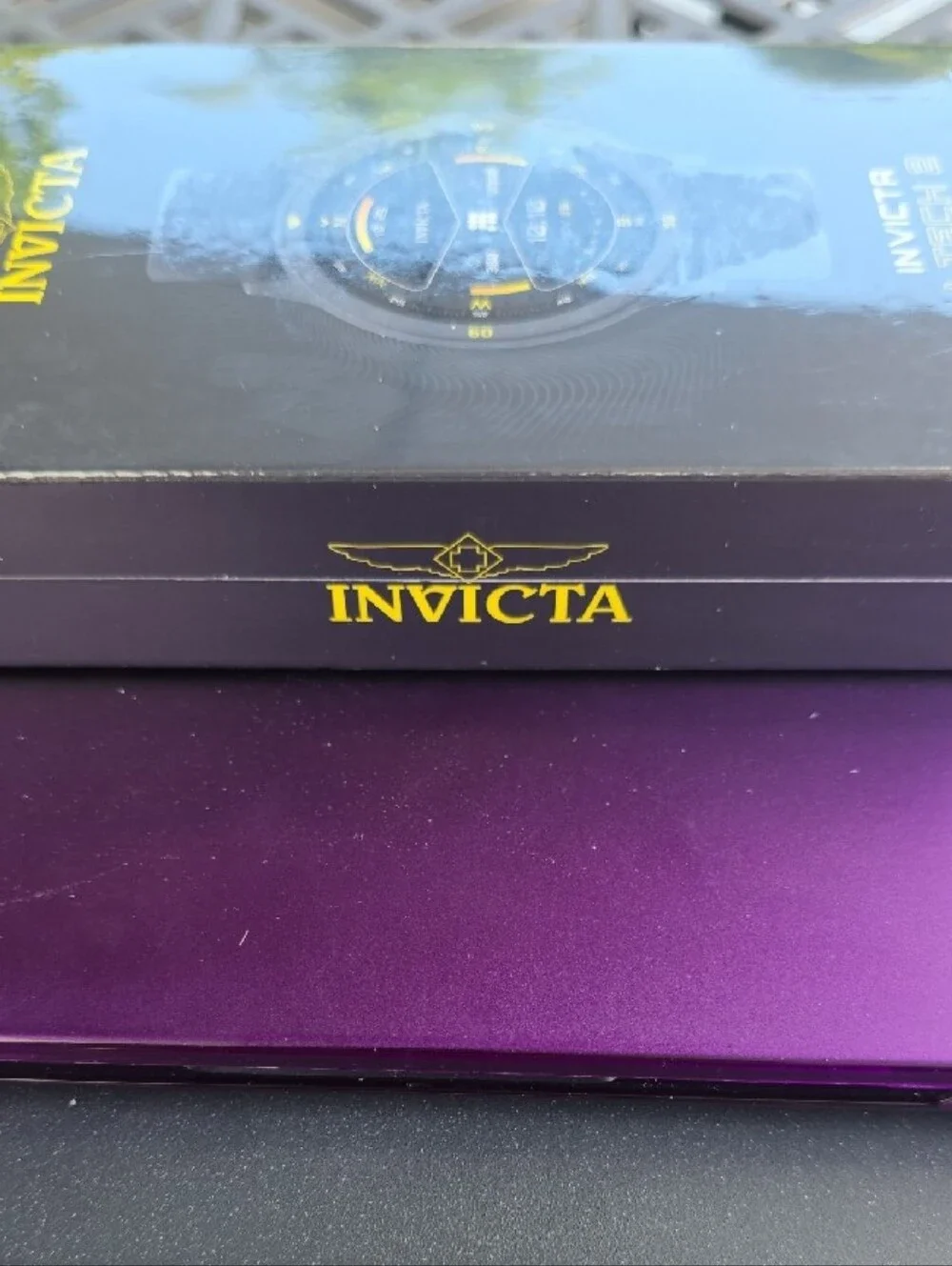 167. Invicta I-TECH 2 Smartwatch - Black with Yellow Accents